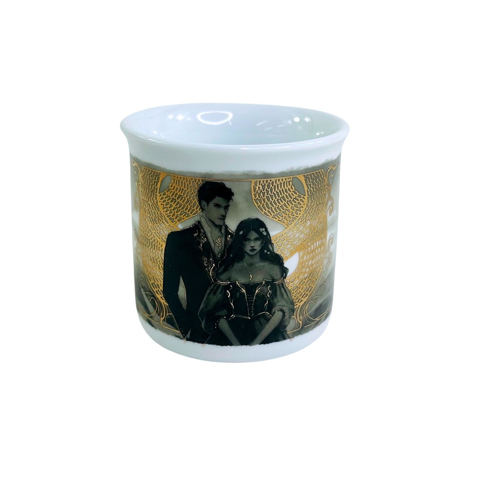 Kingdom of the Wicked Mug Avendellart Kerri Maniscalco Bookish Gold Foil Ceramic